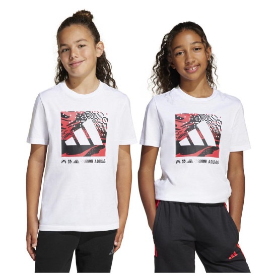 Adidas Παιδική κοντομάνικη μπλούζα Camo Logo Tee